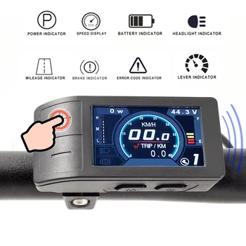 

EBike Display 500C for Bafang Mid Motor BBS02B BBS03 BBSHD Mini E Bike Display 24v 36v 48v 60v Vibration Electric Bike Display