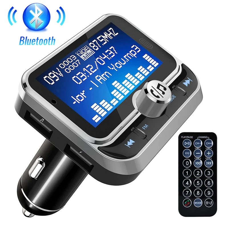 FM передатчик Bluetooth автомобильный аксессуар громкая связь MP3 музыкальный плеер AUX