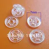50pset/lot 7mm Snap Buttons For Craft Transparent buttons Sewing Garment Invisible small Buttons Sewing Garment Buttons 1