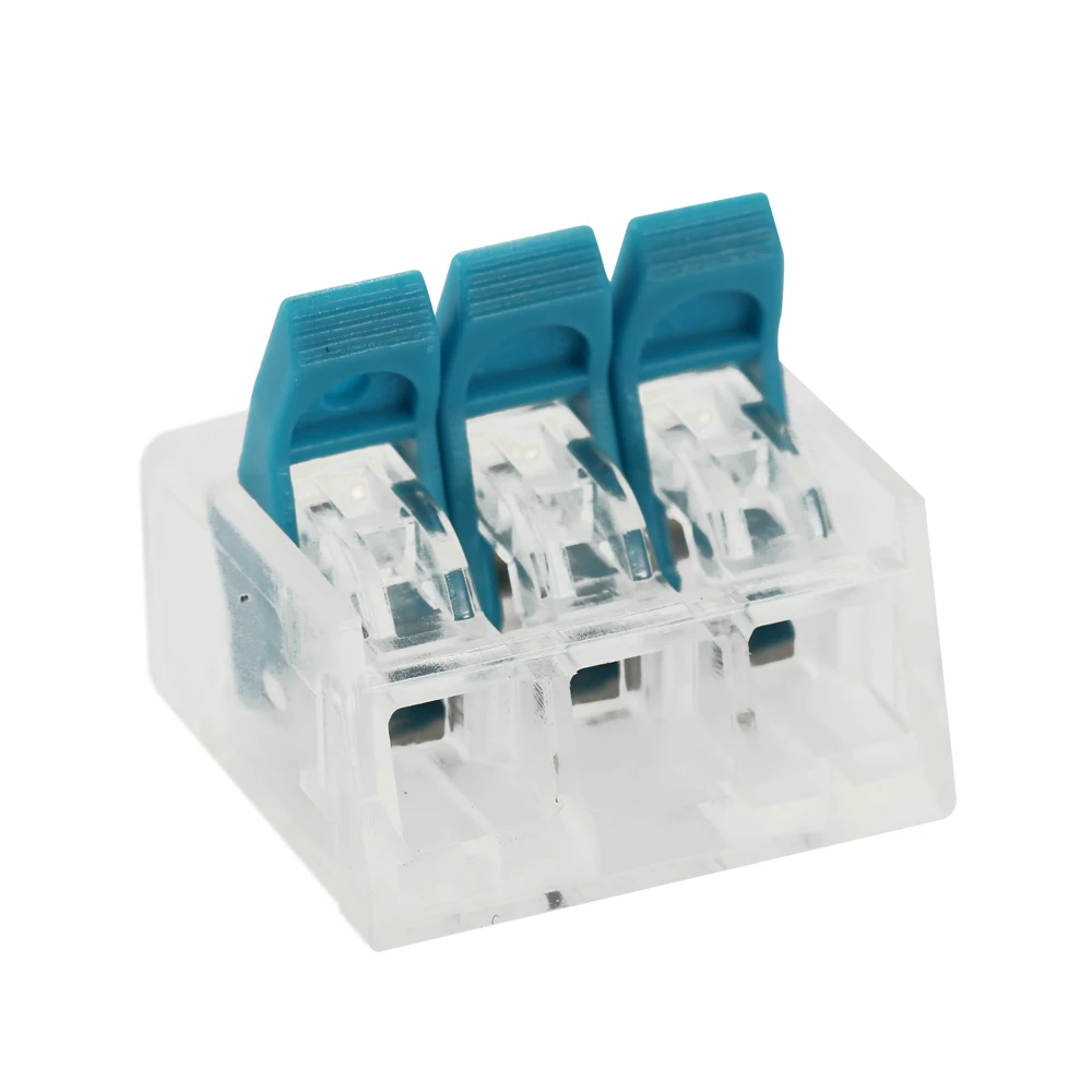 

75pcs Cable Connector Wire Universal Junction Compact Box Connectors Quick Terminals with 2/3/5 Way