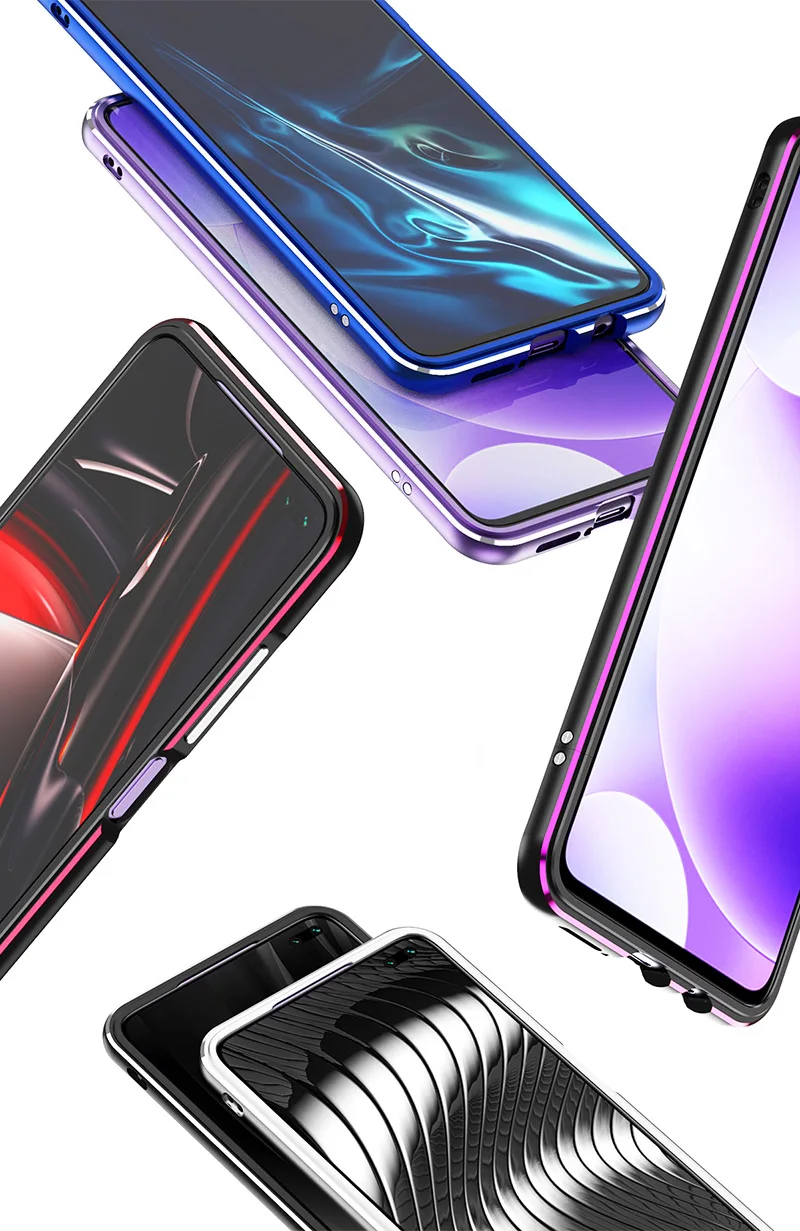 Металлическая рамка для мобильного телефона Aurora для Xiaomi Redmi K30, бампер с окантовкой, чехол для Xiomi Redmi K30, 5G, 4G, защитная оправа корпуса