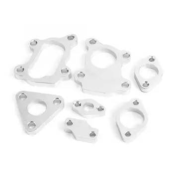 

7 PCS Turbocharge Turbo Flanges Complete Set Fits for RHB31 VZ21 Aluminum Alloy Turbocharger Flange Kit Car Accessories