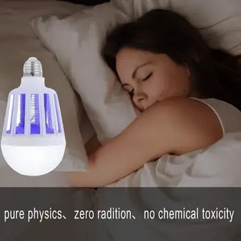 

Electronic Mosquito Killer Lamp 9W LED Light Bulbs Anti-mosquito Bedroom Lighting Home Bulb Lights J3K9
