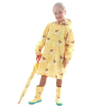 

Children Kids cartoon Waterproof Rain Coat Polyester Boys Girls Clothes Fashion Raincoat Children Baby Girls Jacket Coat Rainsut