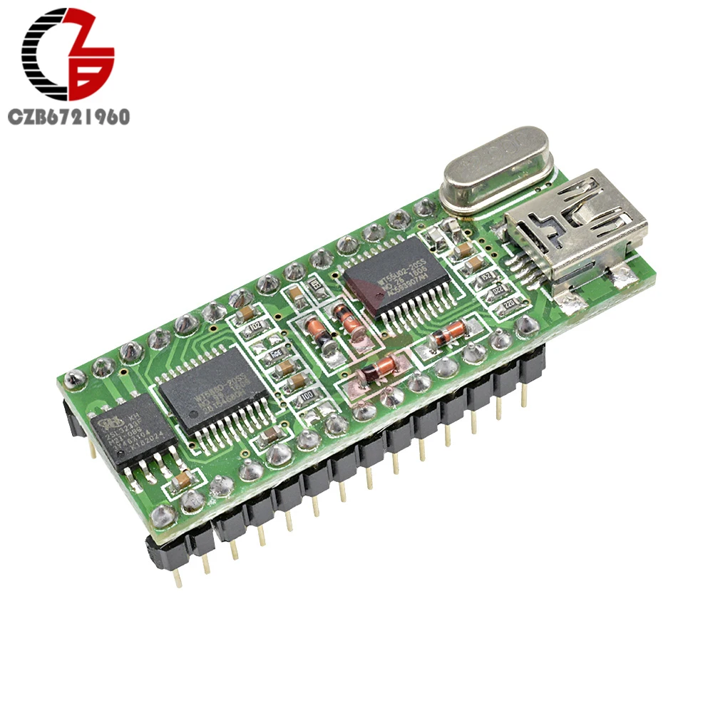 WT588D-U-32M звуковая плата управления 5 в мини USB WT588D-U Голосовая плата управления 32 м DC 2,8 В 5,5 В ЦАП ШИМ WAV выход