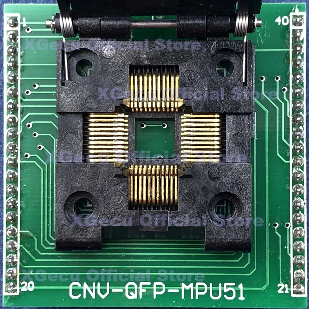 Mcu para Tl866a Programadores de 40 Adaptador Qfp44 Tqfp44-dip40 Suporte 8051 Tl866cs Tl866ii Mais Pinos Zif Cnv-qfp-mpu51 Lqfp44 - Vqfp44 - Imagem 3