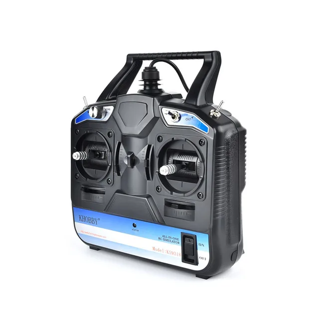 18 in 1 8CH RC Flight Simulator Support Real G7 Phoenix 5.0 XTR Remote Control for RC Helicopter Airplane FPV Drone Quadcopter 6