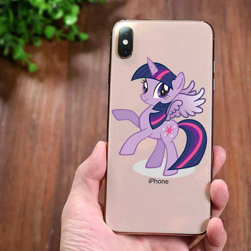Прозрачный мягкий чехол для телефона Magic My Little Pony из ТПУ для iPhone 11 11Pro MAX 8 7 6 6S Plus X XS MAX 5 5S SE XR 10 - Цвет: TPU