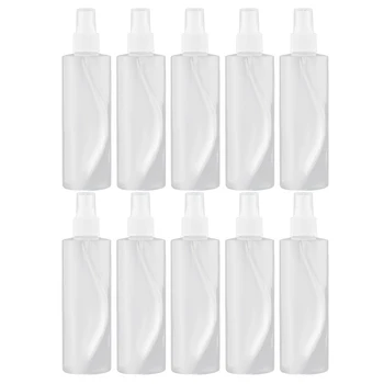 

10pcs Transparent Empty Spray Bottles 5ml 10ml 20ml 100ml 150ml 250ml Plastic Mini Refillable Bottles Empty Cosmetic Containers