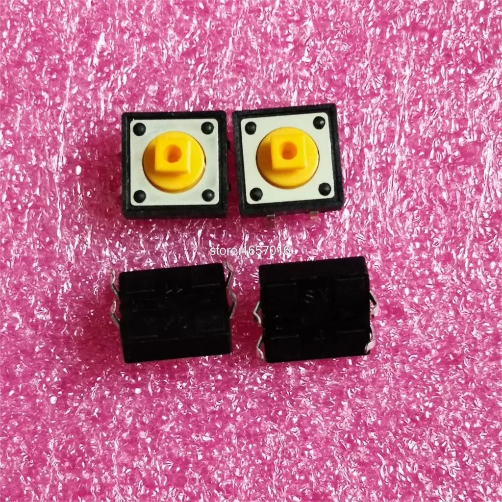 25 шт. Тактильные Кнопочный переключатель мгновенный 12*12*7,3 мини-выключатель Кнопка+ 25 шт. такт крышка(5 цветов) для Arduino