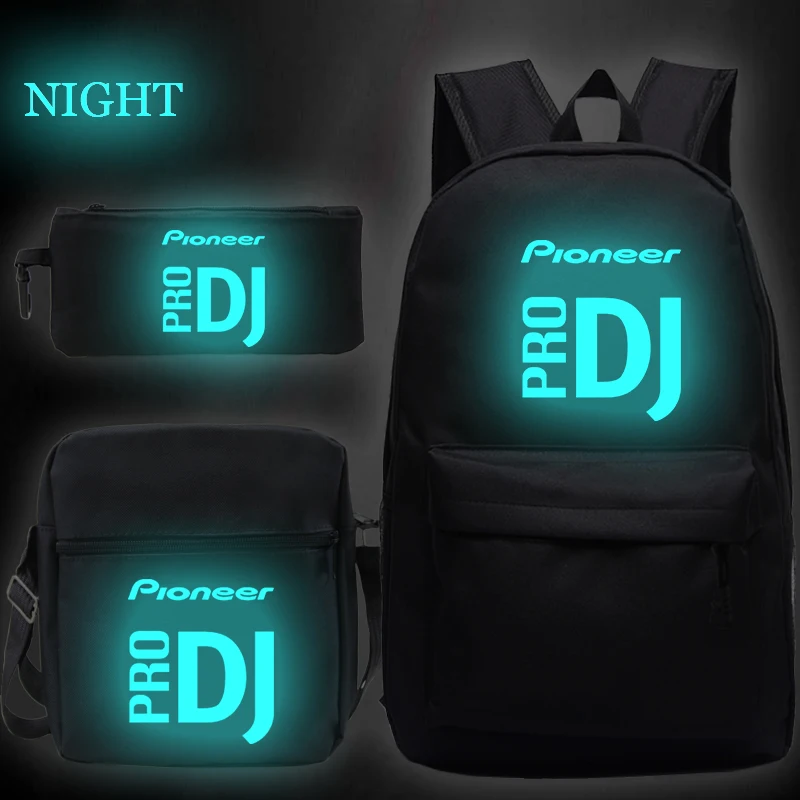 2020 Pioneer Pro Dj принт 3 шт./компл. школьные сумки для подростков мальчиков и девочек