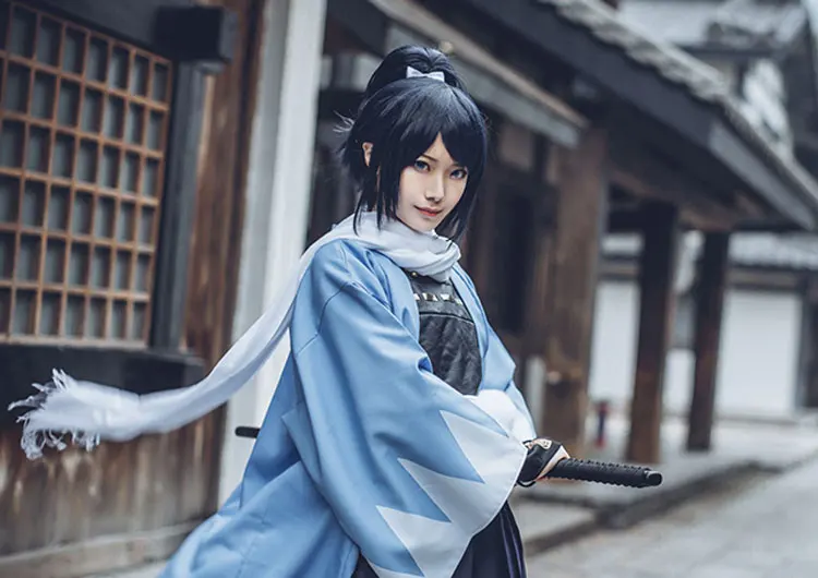 

HSIU NEW High quality Yamatonokami Yasusada Cosplay Wig Touken Ranbu Online Costume Play Wigs Halloween Costumes Hair