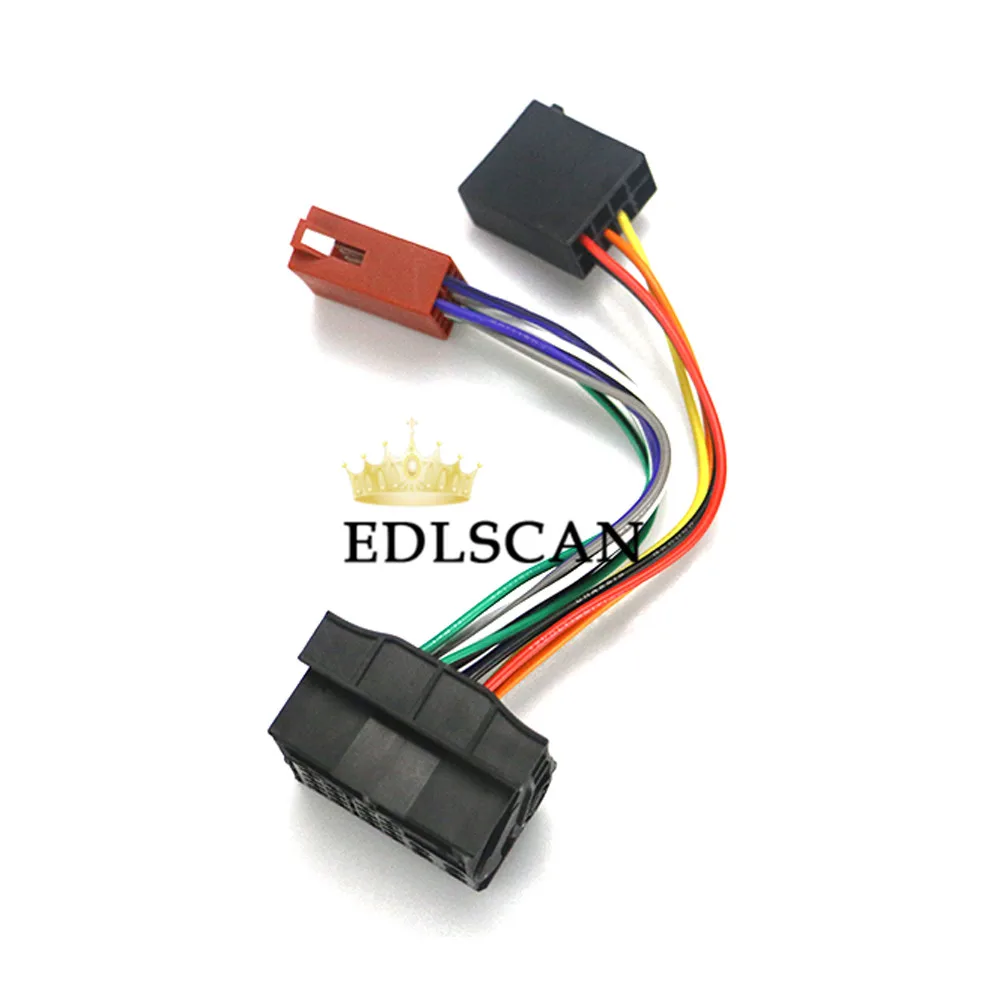 EDLSCAN 12-127 АВТО ISO радио адаптер для Renault quadlock модели autostereo ISO жгут проводов разъем 12-127