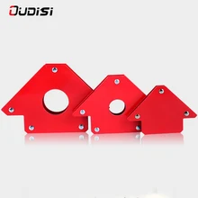 Supports de soudage magnétiques multi angles avec aimant en forme de flèche, 2/4 pièces, outils de localisation de puissance en Ferrite