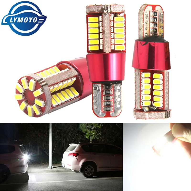 

10pc Car t10 led 192 w5w super bright 57smd NO Error canbus Car marker Auto Wedge Clearance Lights bulb Side Light parking lamps