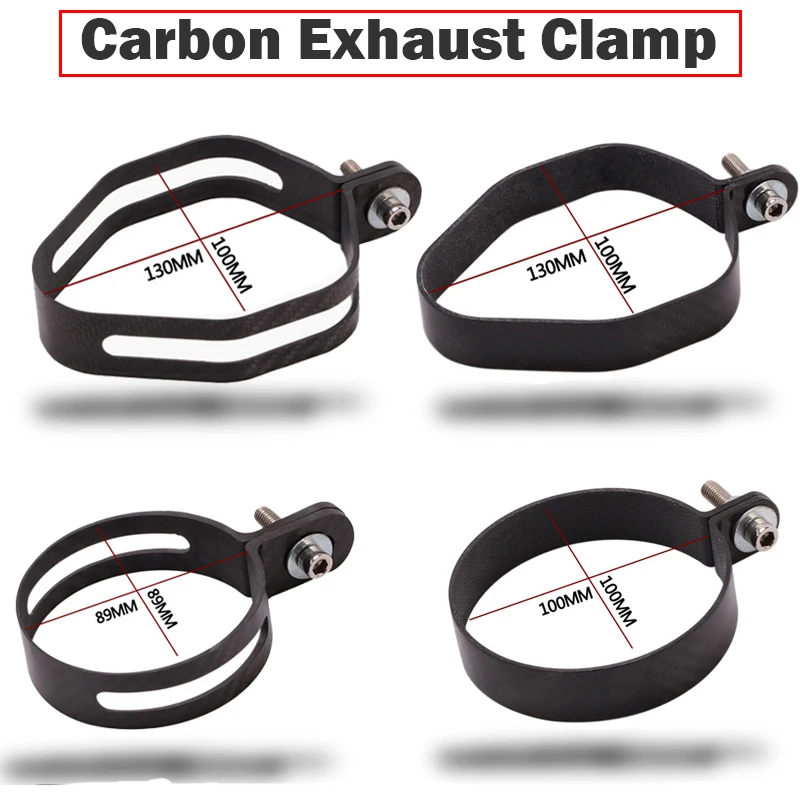 Бесплатная доставка глушитель выхлопной трубы из углеродного волокна для