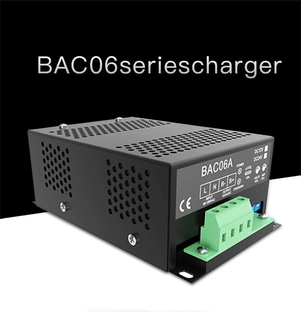 BAC06A 12 в генератор автоматическая батарея floatsuitable для свинцово-кислотной батареи charger24V