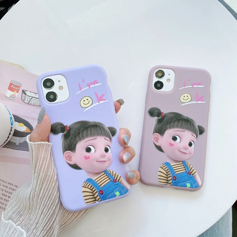 Мягкий чехол для телефона из ТПУ с рисунками Etui iPhone 11 Pro Max SE 2020 6 6S 7 8 Plus X XS XR мягкая