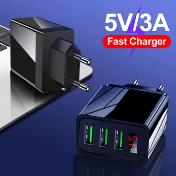 

Quick Charge 3.0 USB Charger For Samsung S8 S9 Xiaomi mi 8 Huawei Fast Wall Charging For iPhone 11 6 7 8 X XS Max iPad Tablet