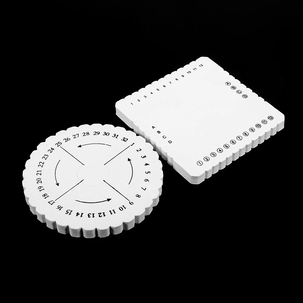 2Pcs/set Round and Square Kumihimo Beading Cord Disc/Disk Braiding Braided Plate Dropship | Дом и сад