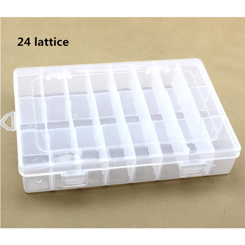 Коробка для рыболовных приманок коробка для рыболовных снастей многофункциональная высокопрочная 10,15, 24, отсеки прозрачный видимый пластик