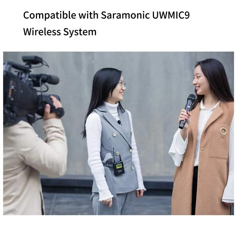 Saramonic HU9 96 канальный цифровой UHF Беспроводной портативный микрофон с интегрированным передатчиком