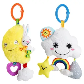 

New Plush Toy Bell Bayin Box Baby Comfort Pendant Suitable Age More than 3 Months Babies Apply to Crib and Stroller