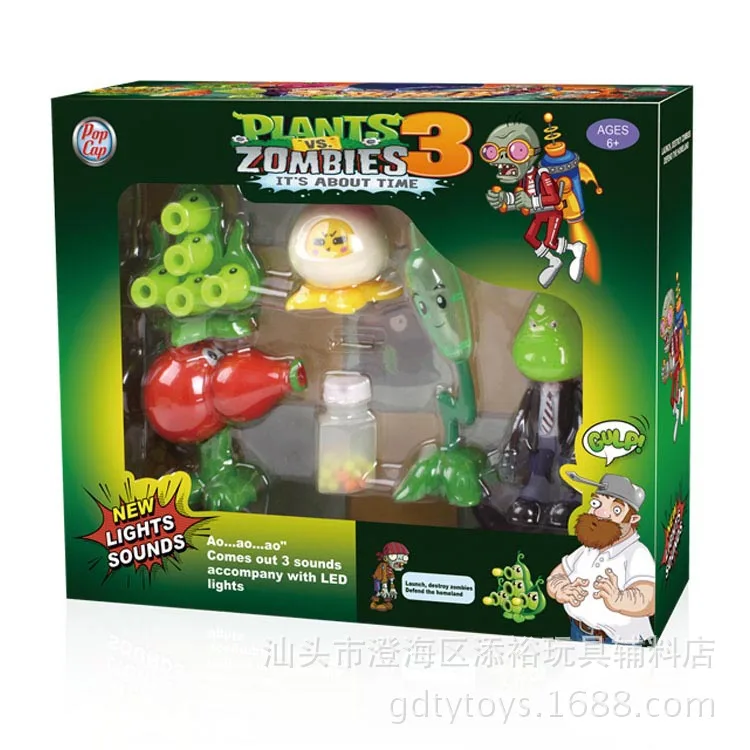 Children'S Educational Toy Plant War Flexible Xiantao Plastic Toy