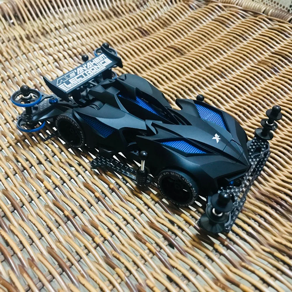 1 комплект ZWINGMAGNUM Tamiya Mini 4WD модель автомобиля 19442 с AR шасси окрашенный автомобильный корпус