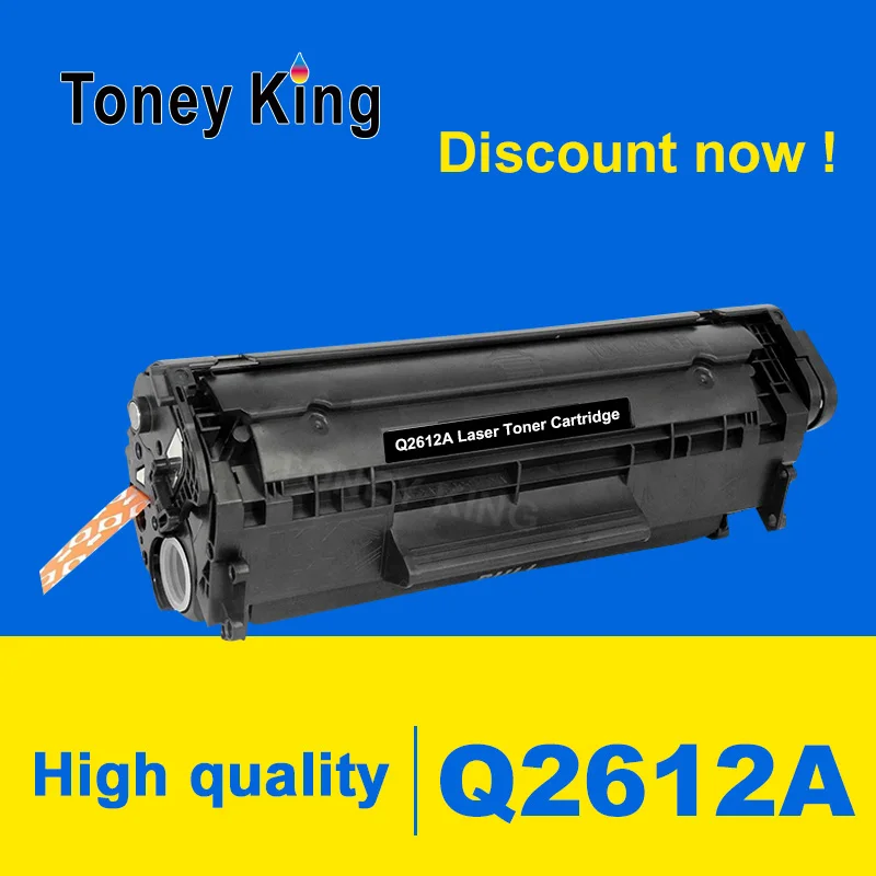 12A BLACK Toner Cartridge for LaserJet 1010 // 3015 // 3050 GENUINE HP Q2612A