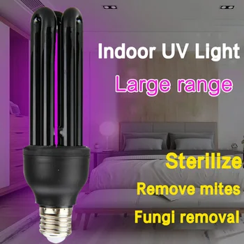 

E27 Light Bulbs UV Lamp Light Handheld Eliminator Lamp Ultraviolet Light 110V J99Store