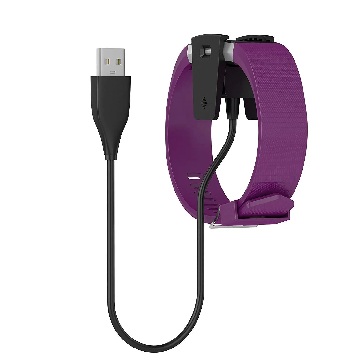 Зарядное устройство для Fitbit Charge 2, 2 шт. Сменные usb-кабели для зарядки для Fitbit Charge 2 с кабельным адаптером для док-станции f