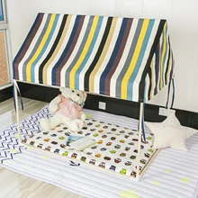 Ins дети teepe tentwooden игрушка подарок на день рождения игра дом кровать Бог уложенный над семьей маленькая игрушка дом для чтения уголок