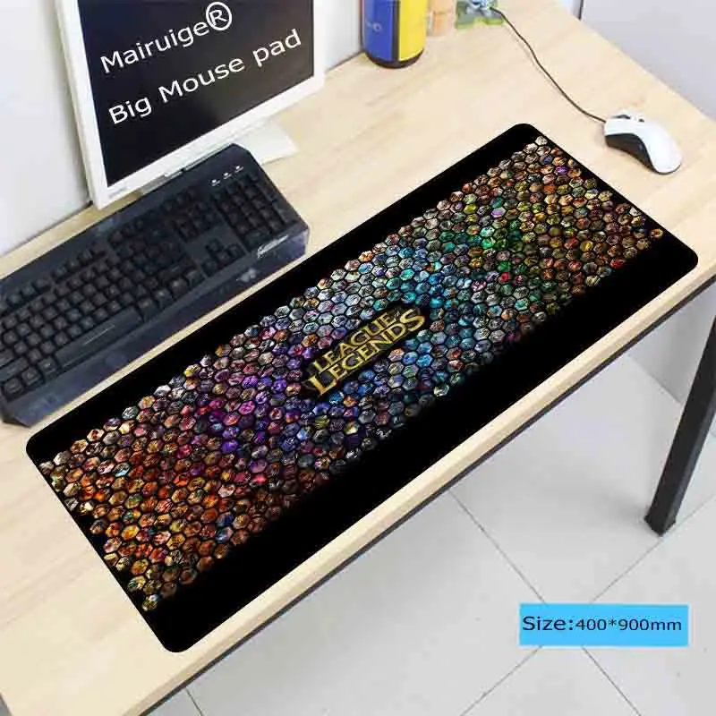 300X700X2MM League of legends Мышь коврик с обработанным краем коврик для мышь Notbook компьютер Мышь 90x40 см игровой коврик Мышь для CSGO геймер - Цвет: 300X700X2MM