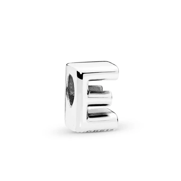 style 2 Простой стиль, Винтажные бусины из сплава 26 букв, подходят к оригиналу Pandora, подвески для женщин, подарок на день рождения, ювелирные изделия ручной работы - Цвет: style 2