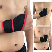 Регулируемый ручной браслет спортивный эластичный браслет поддержка тяжелой атлетики