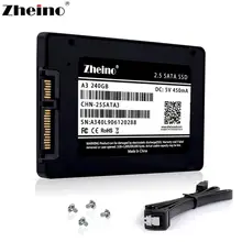 Zheino A3 SATA3 240GB SSD жесткий Dirve высокоскоростной 3D TLC NAND флэш-память Внутренний твердотельный диск для ПК ноутбука Macbook