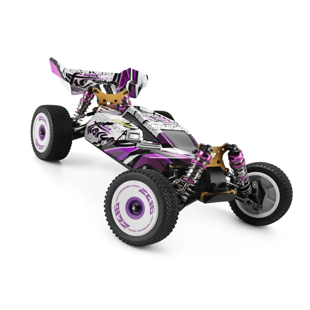 124019 Upgraded Version 124017 RTR 1/12 2.4G 4WD Brushless Motor 75Km/H High Speed Remote Control Off-road Drift Car