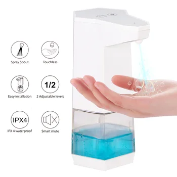 

330ml Automatic Induction Liquid Soap Dispenser Non-Contact ABS Disinfection Liquid Soap Dispenser Liquid Soap Dispensers