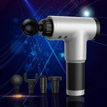 

1pcs/lot Charged electric massage gun muscle relaxation massager portable fitness equipment fascia gun Fascial Gun