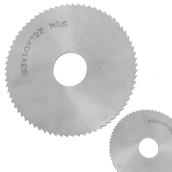 

1pc Round Metal Slitting Slotting Saw Round Steel Disc Replacement Blade Tool