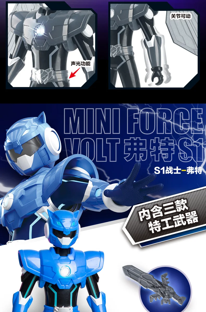 Mini Force X Force X Selector Max Sammy Sound And Light Joints Movable