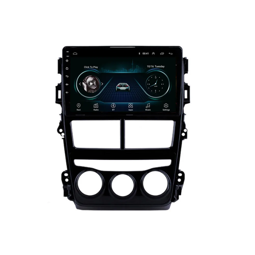 4G LTE Android 10 1 подходит для TOYOTA VIOS YARIS 2018 2019 мультимедийный стерео автомобильный DVD