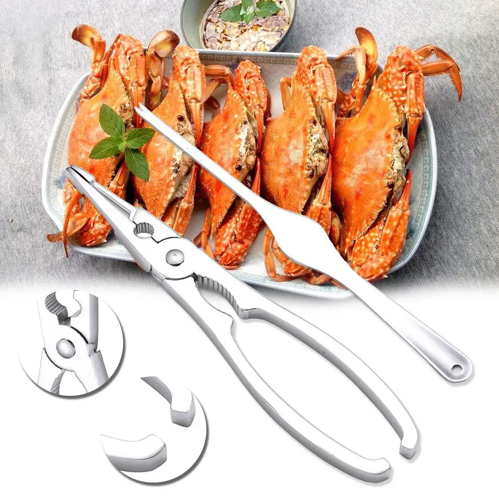 Lobster Crab Cracker Claw Seafood Tools Set Opener Nut Fish AliExpress