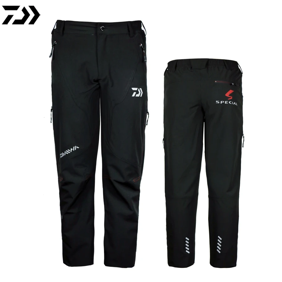 Pants Daiwa Весна Осень Одежда для рыбалки брюки пальто рыболовный костюм с капюшоном Солнцезащитная Куртка парка водонепроницаемый дышащий человек - Цвет: Pants