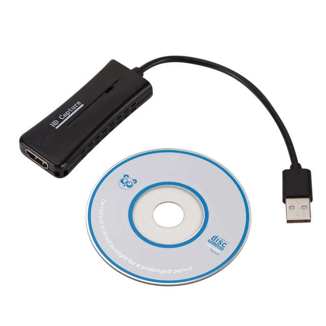 Boîtier d'acquisition vidéo HDMI par USB 2.0 - Carte d'acquisition vidéo  externe - 1080p