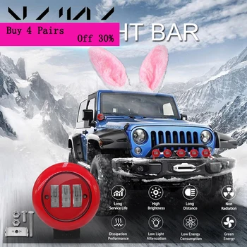 

XFZMZBZ 30W LED Work Light LED Universal Motorcycle Off Road Auxiliary Spot Lamp Driving Fog Light 12V 24V