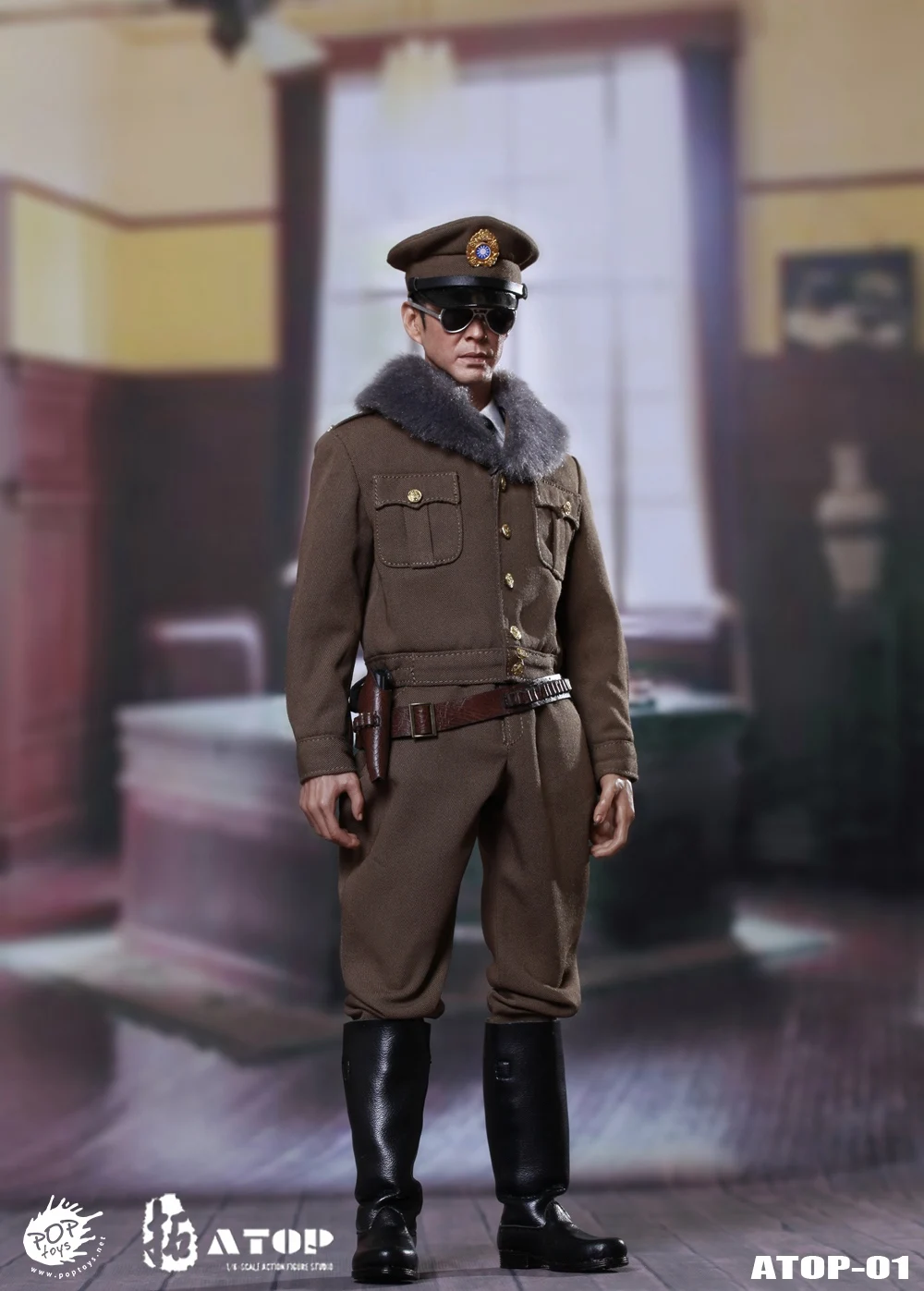 POPTOYS x на вершине-01 Второй мировой войны китайский армейский полицейский 1/6 фигурка