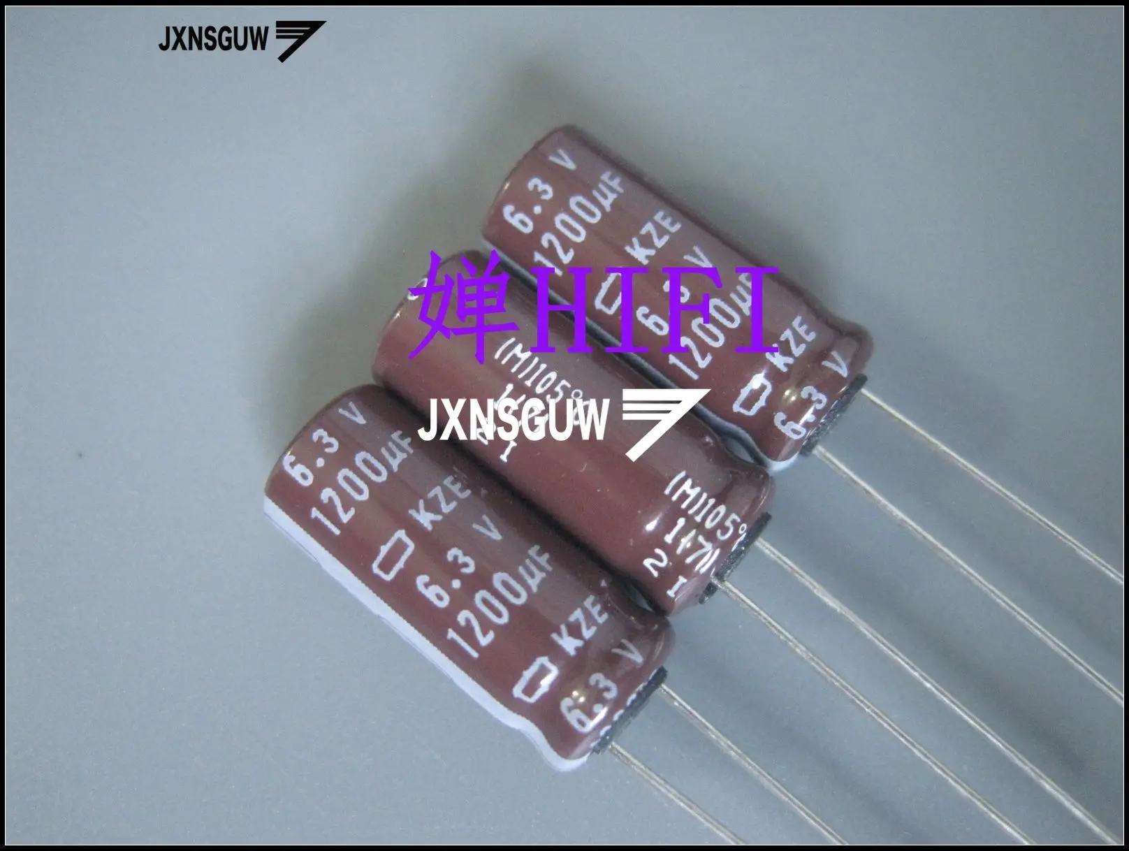 Алюминиевый электролитический конденсатор NIPPON KZE 6.3V1200UF 8X20MM NCC 1200 мкФ/6 3 V CHEMI-CON 105