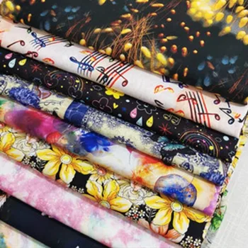 

Digital Printing Pure Cotton fabricHandmade DIYFor Baby Sewing Quilting Fat Quarters Child DIY Patchwork Needlework Fabric